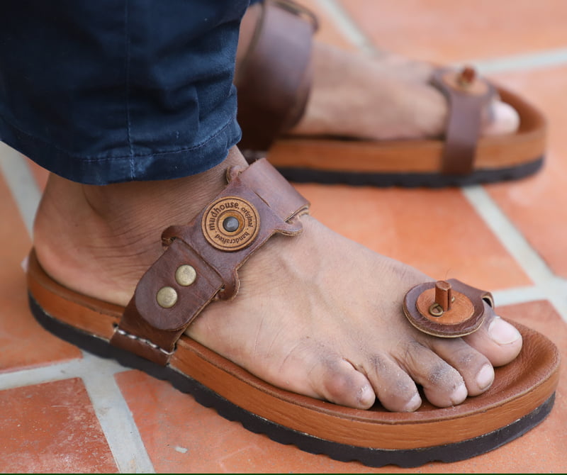 Leather sandals Tantra